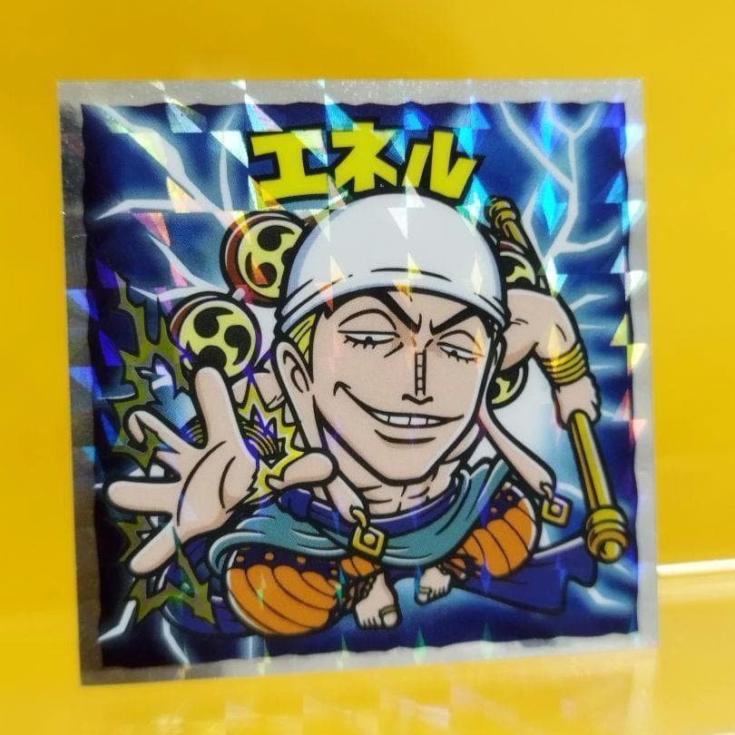 美品！】 ワンピースマン ゴッド・エネル ビックリマン ウエハース