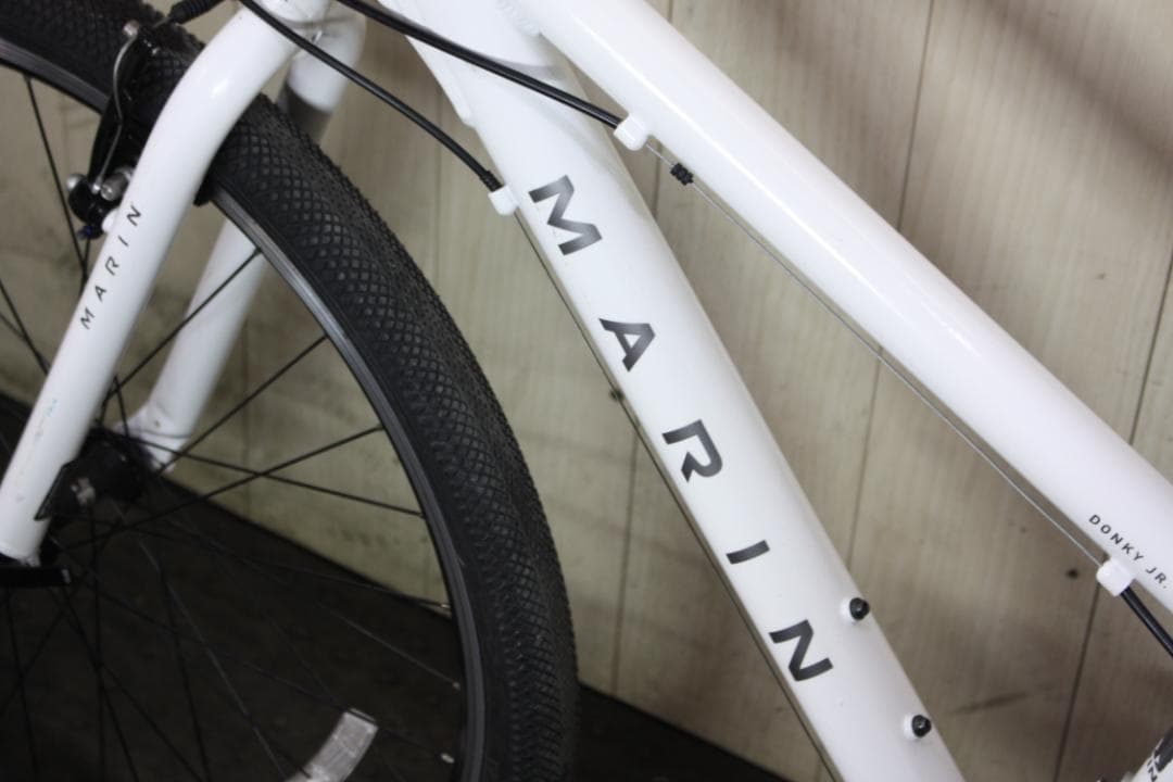 MARIN DONKY JR26アルミ2X7S 330mm 子供用本格MTB 白 - メルカリ
