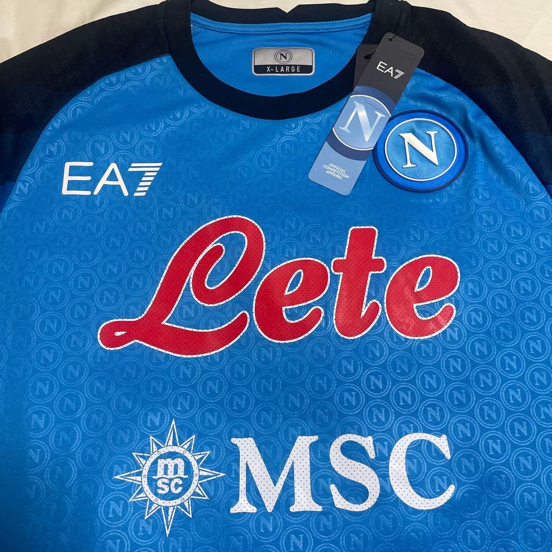 ユニフォーム SSCナポリ 22-23 EA7 正規品 タグ付き - メルカリ