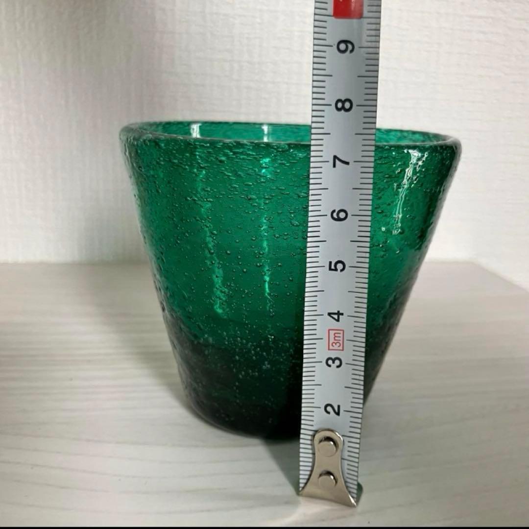 レ*ー様 ◯8 小谷眞三 緑コップ6個セット