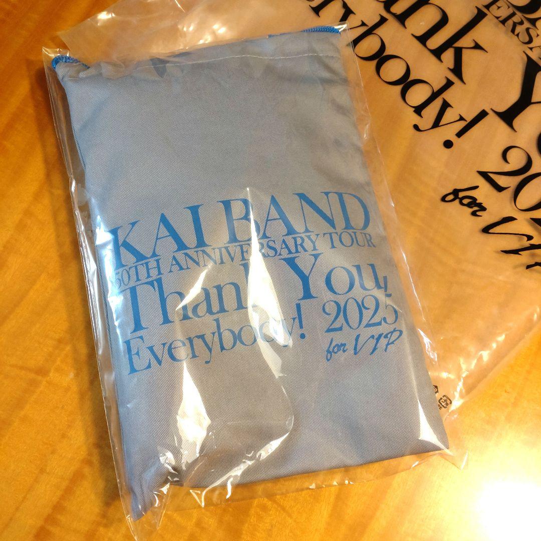 KAI BAND 50周年記念ツアー VIP席限定パズル&ポーチ