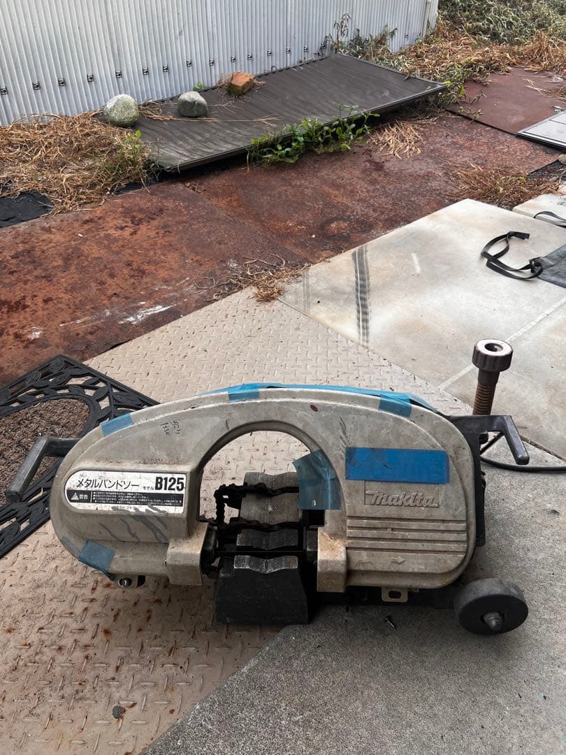 マキタ　メタルバンドソー B125 楽天市場】マキタ メタルバンドソー B128 用 バンドソー替刃 5本入