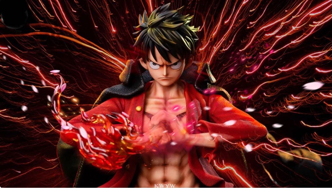 【ワンピース】ルフィ 超特大71cm ガレージキットフィギュア ONEPIECE