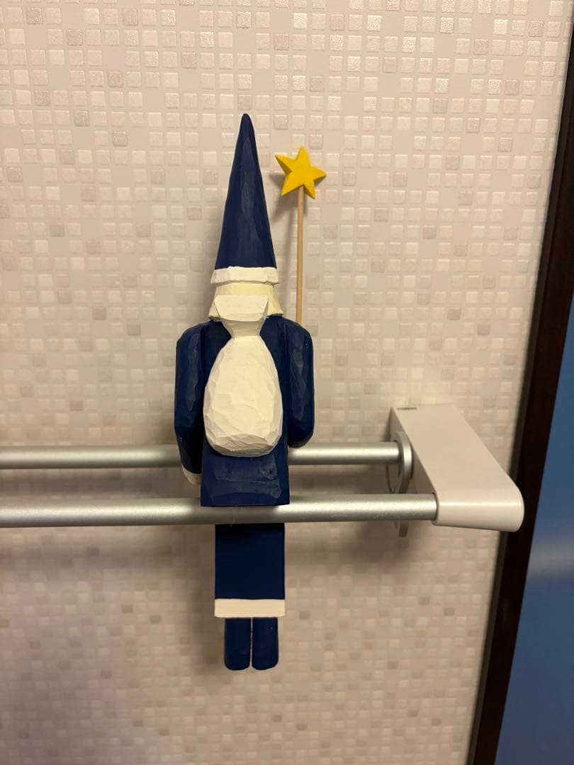 イソベサンタ お座りサンタ ブルー