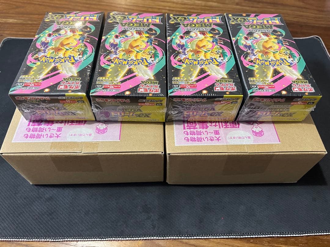 ポケモンカードゲームMEGA 【MEGAドリームex 】 シュリンク付き6BOX
