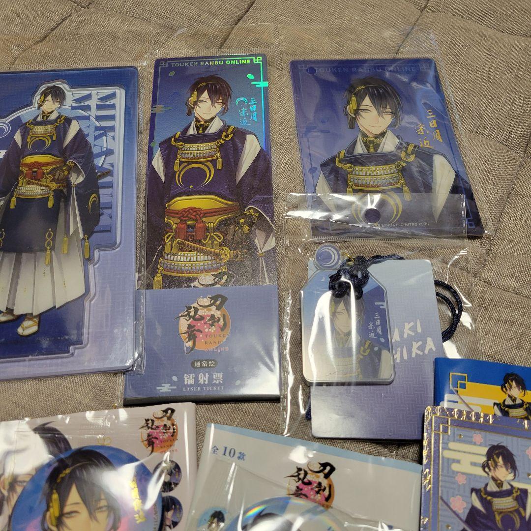 中国限定グッズ　三日月宗近　刀剣乱舞ONLINE × 星河動漫 中国発売　未使用