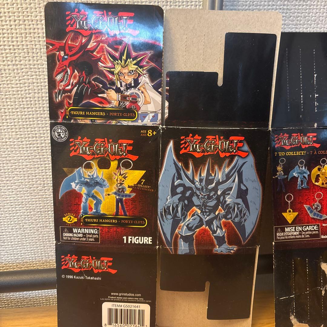 【アメリカ規格】遊戯王 フィギュアキーホルダー　8体