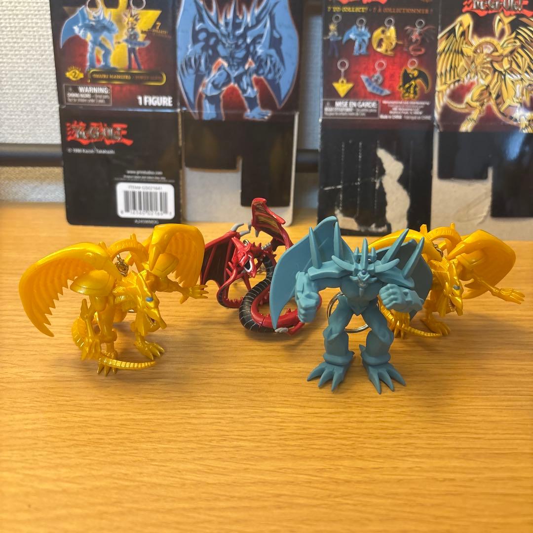 【アメリカ規格】遊戯王 フィギュアキーホルダー　8体