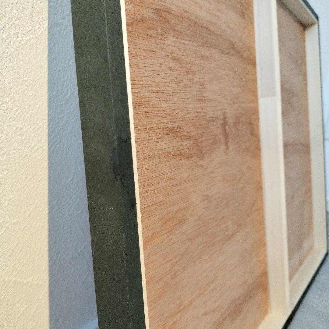 夜桜 写真作品 額装 アートパネル ピンク 紫 インテリア