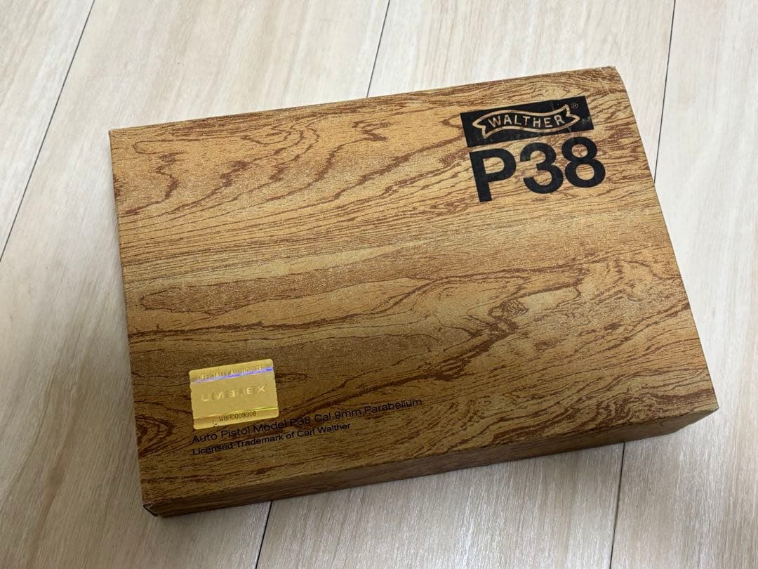 マルゼン　ワルサー　P38 ブローバック　ガスガン ワルサー公式 P38 マルゼン ガスブローバックガスガン 2022/12再販