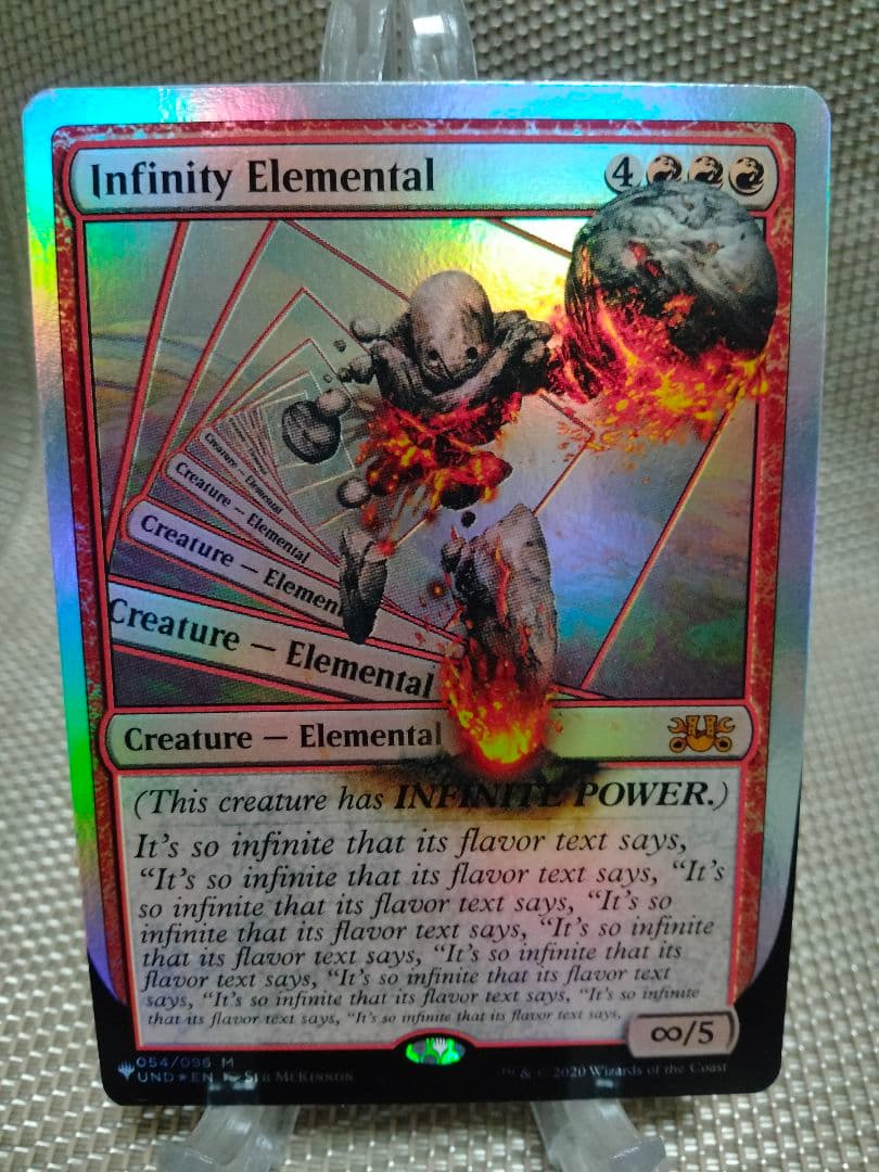 MB&ザリスト foil Infinity Elemental 英語1枚 MTG - メルカリ