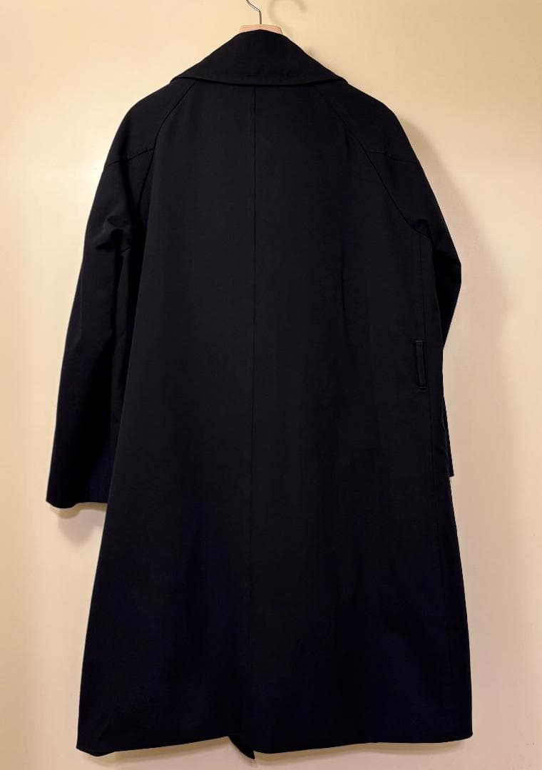 COMOLI 18SS ウールサージ タイロッケンコート ネイビー 2 - メルカリ