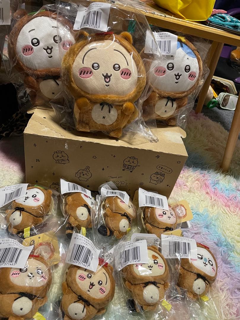 たぬきだもんくじ B賞c賞コンプリートセット！