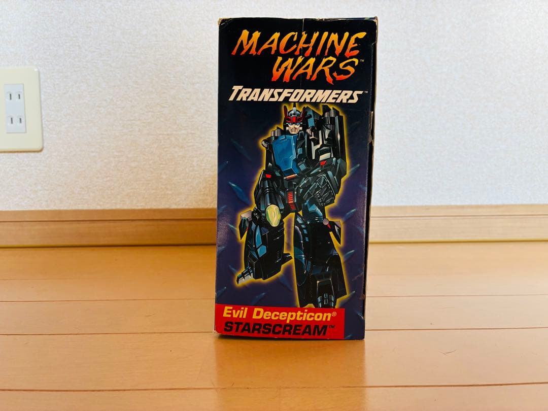 【極美品】TF マシンウォーズ スタースクリーム 箱付 ミサイル未切り