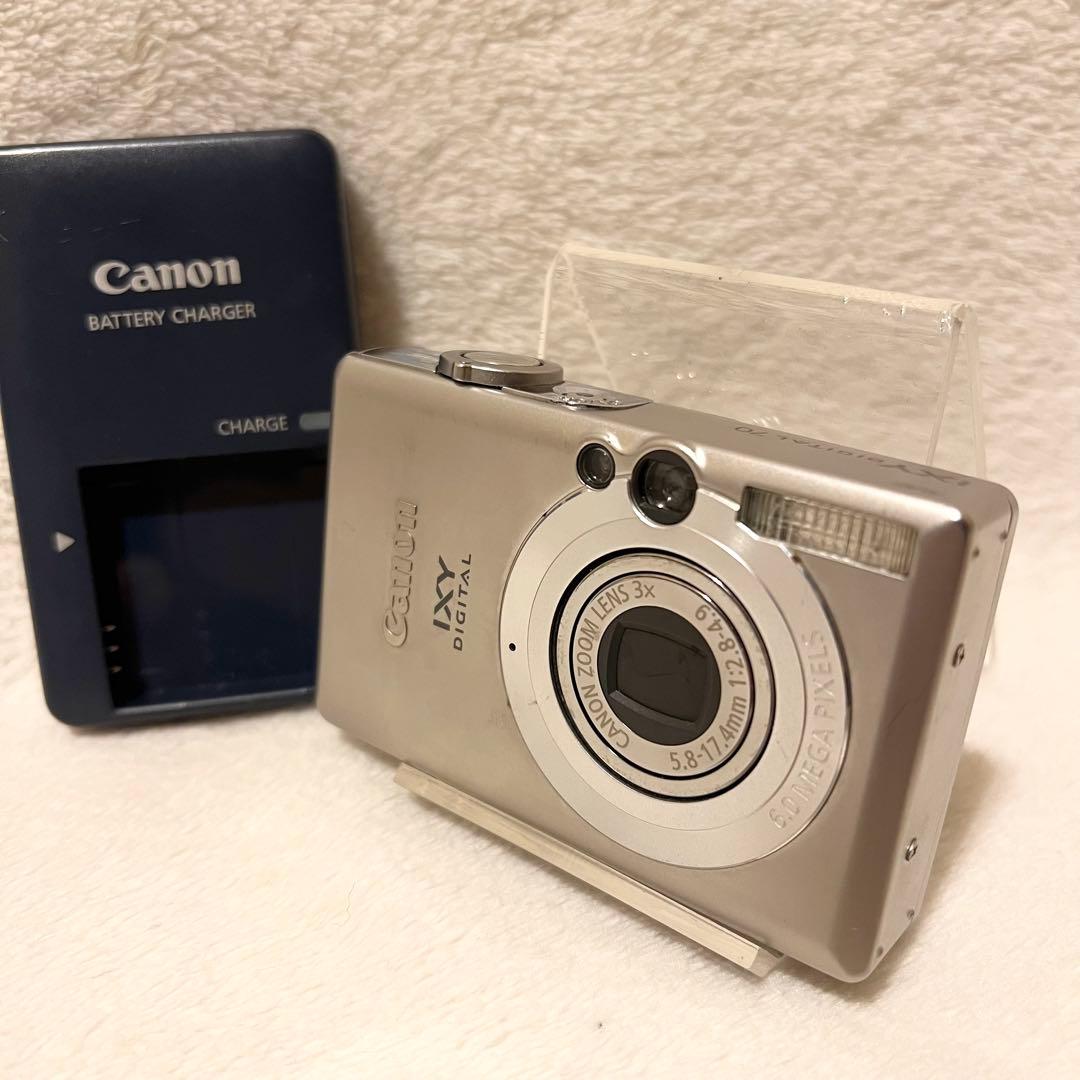 【動作確認済✨】Canon IXY DIGITAL70 純正バッテリー 充電器付 DC17 IXY DIGITAL 200a 300a 320 400 450 30a等対応USB充電器 : didica
