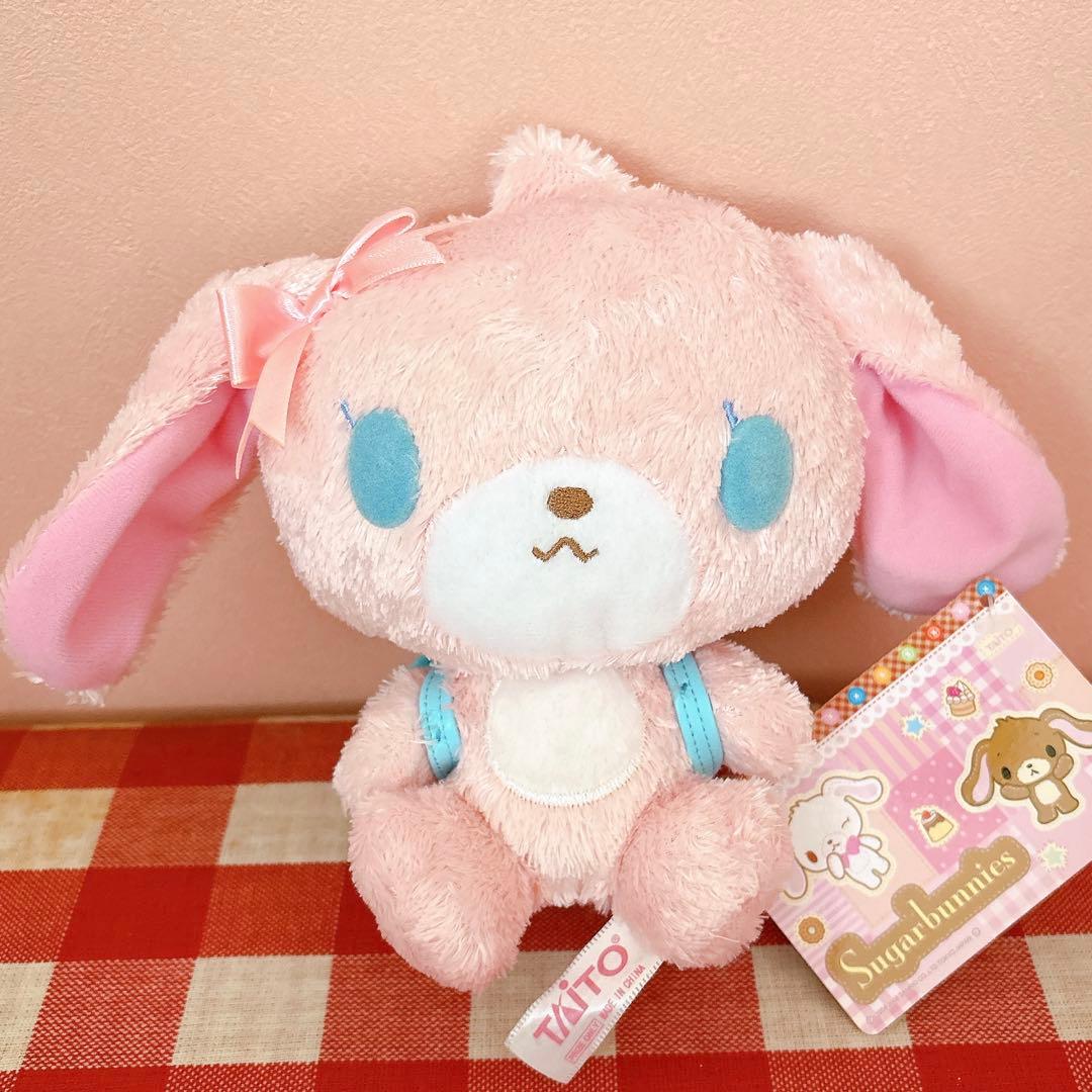 シュガーバニーズ　ももうさ　ランドセルぬいぐるみ　激レア 平成レア】サンリオ♡シュガーバニーズ ももうさぬいぐるみ - メルカリ
