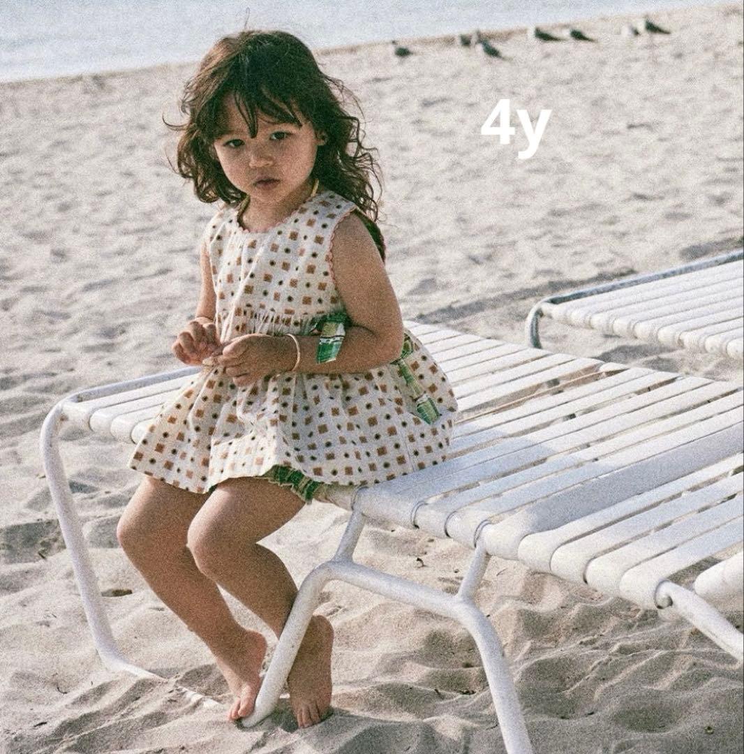 トップス Misha & Puff / Lottie Top 4Y Last 1!! 60%Off!! Misha and Puff◇ Feather Jenny Tank◇ Nile