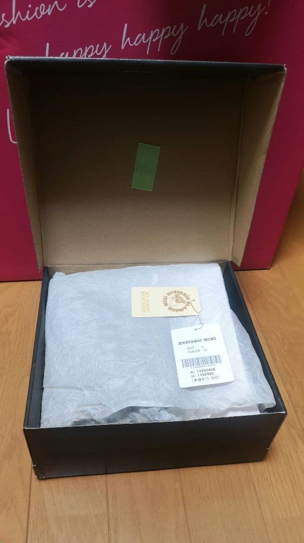 ヒステリックミニ ヒスミニ ムートンブーツ 新品 17.5cm 黒 Lサイズ