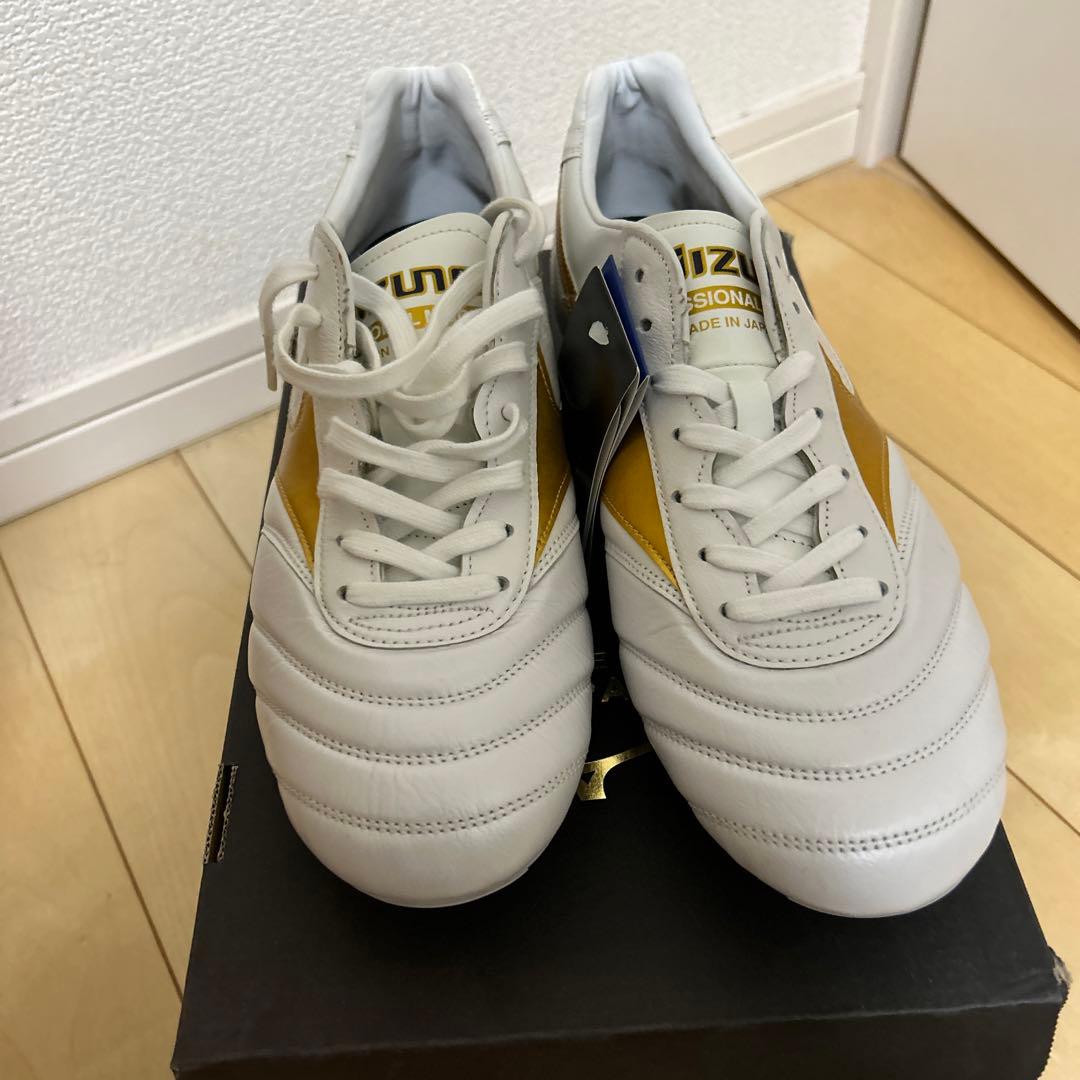 Mizuno Morelia II Japan ホワイト/ゴールド 27.5cm