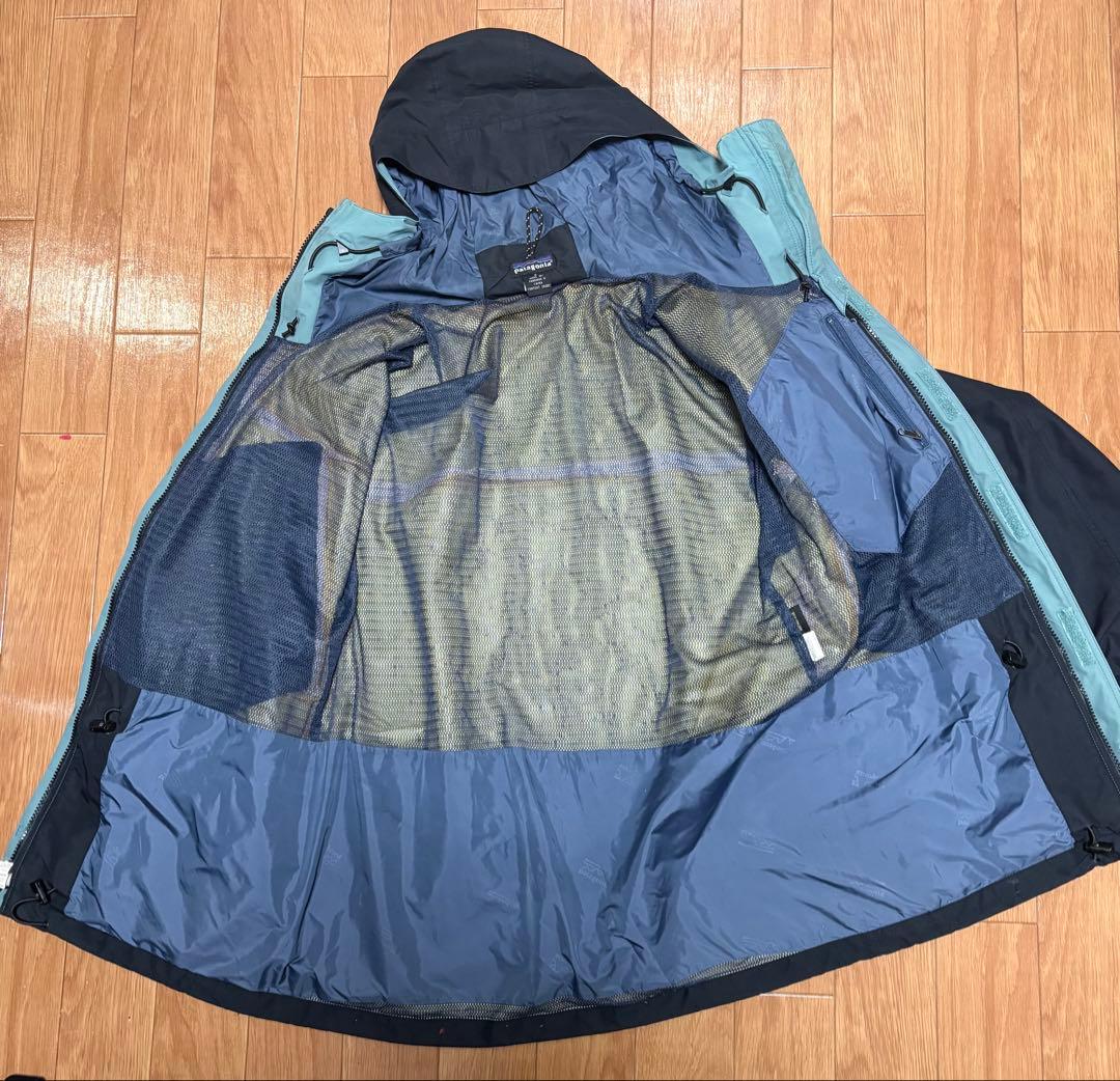 K*い様 パタゴニア ストームジャケット 黒 ブラック 2002年製 - メルカリ
