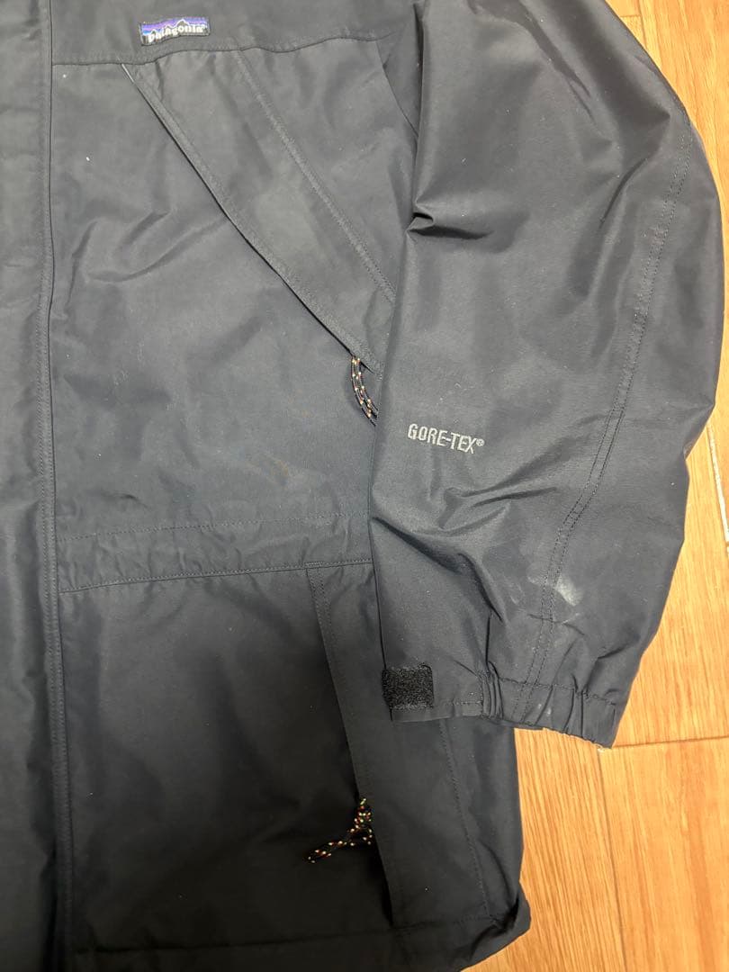 K*い様 パタゴニア ストームジャケット 黒 ブラック 2002年製 - メルカリ