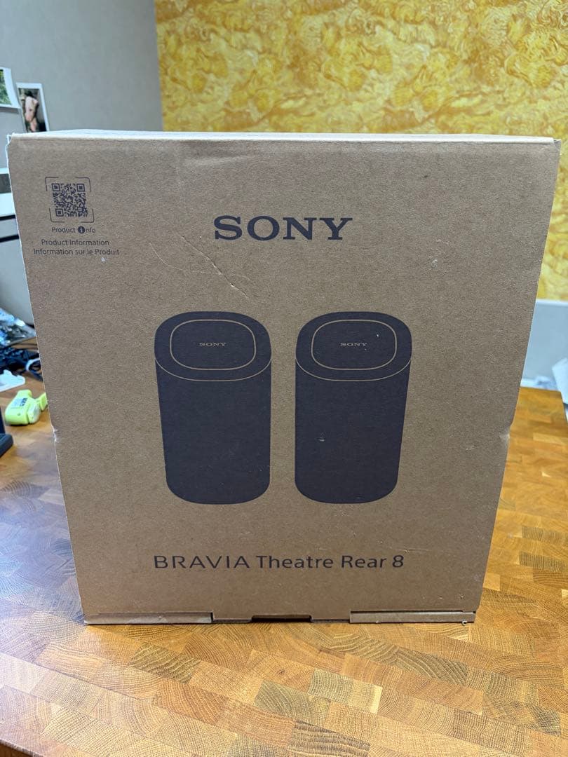 【ほぼ新品】SONY BRAVIA Theatre Rear8 スピーカーセット ソニー リアスピーカー BRAVIA Theatre Rear 8 発表 接続簡単コンパクト