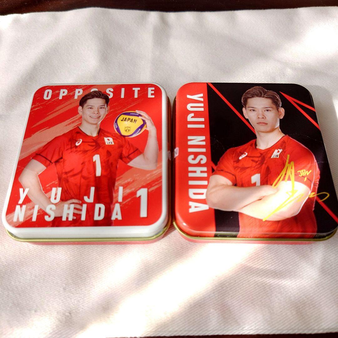 西田有志選手 きゅんチョコれ缶 2個セット 新品未開封 全日本男子