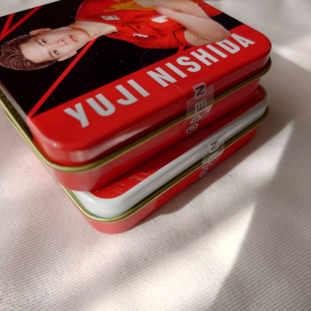 西田有志選手 きゅんチョコれ缶 2個セット 新品未開封 全日本男子