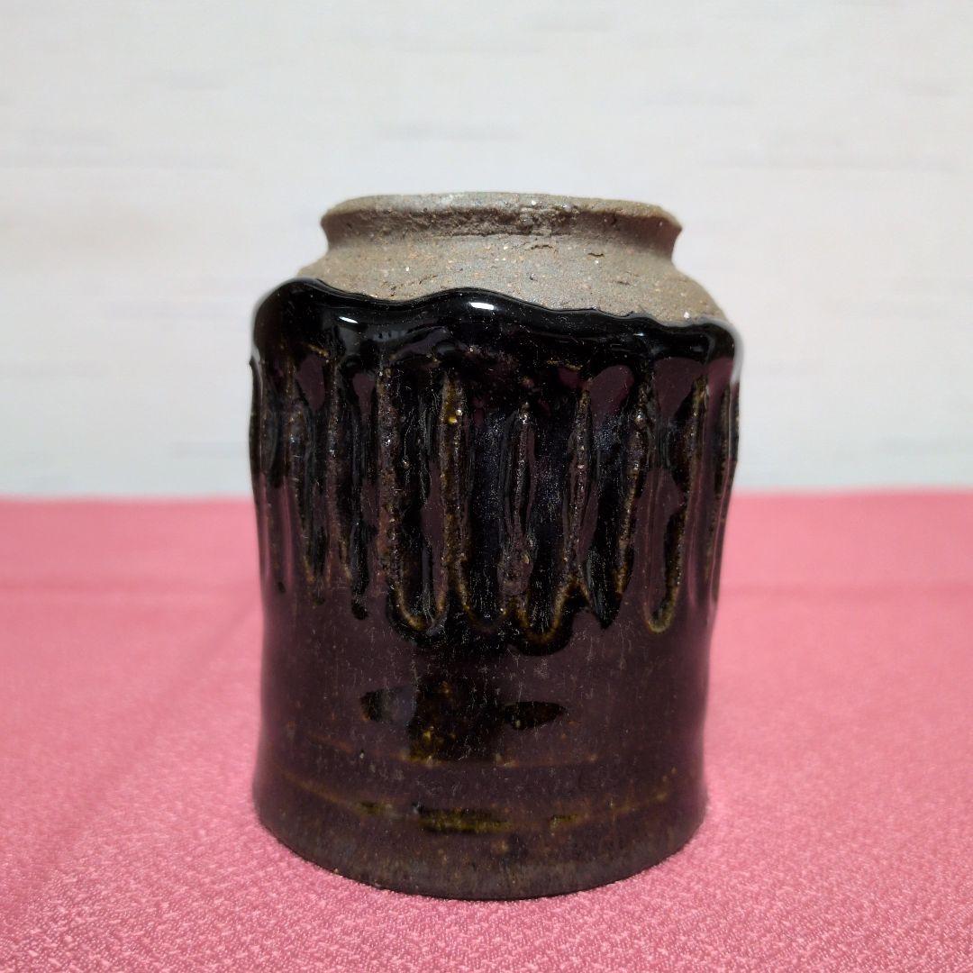 陶磁器 茶碗 湯呑み茶碗 筒茶碗 筒形 筒型 撥高台 端反り 陶印