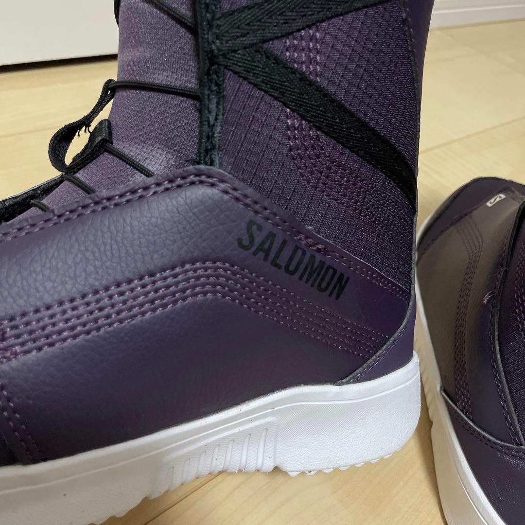 【美品_即日発送】22-23モデル　ブーツ　サロモンSCARLET 23.5cm