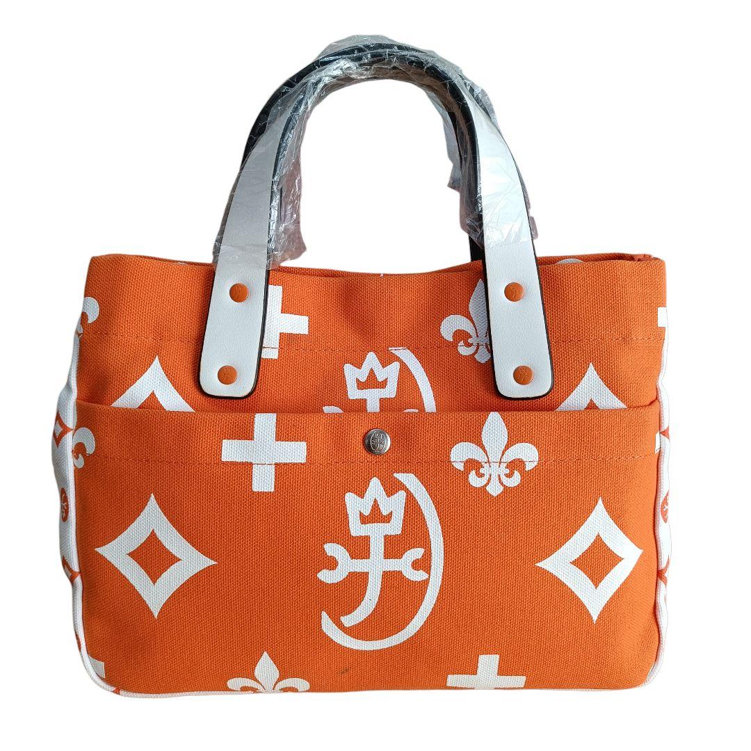 未使用 CASTELBAJAC カステルバジャック トートバッグ オレンジ - メルカリ