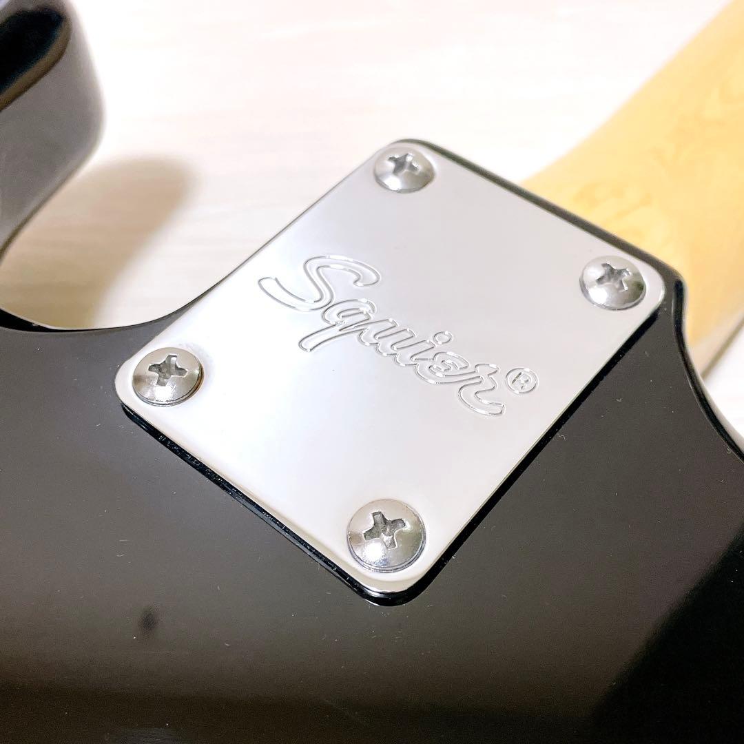 スクワイヤー バイ フェンダー ストラトキャスター エレキギター ブラック