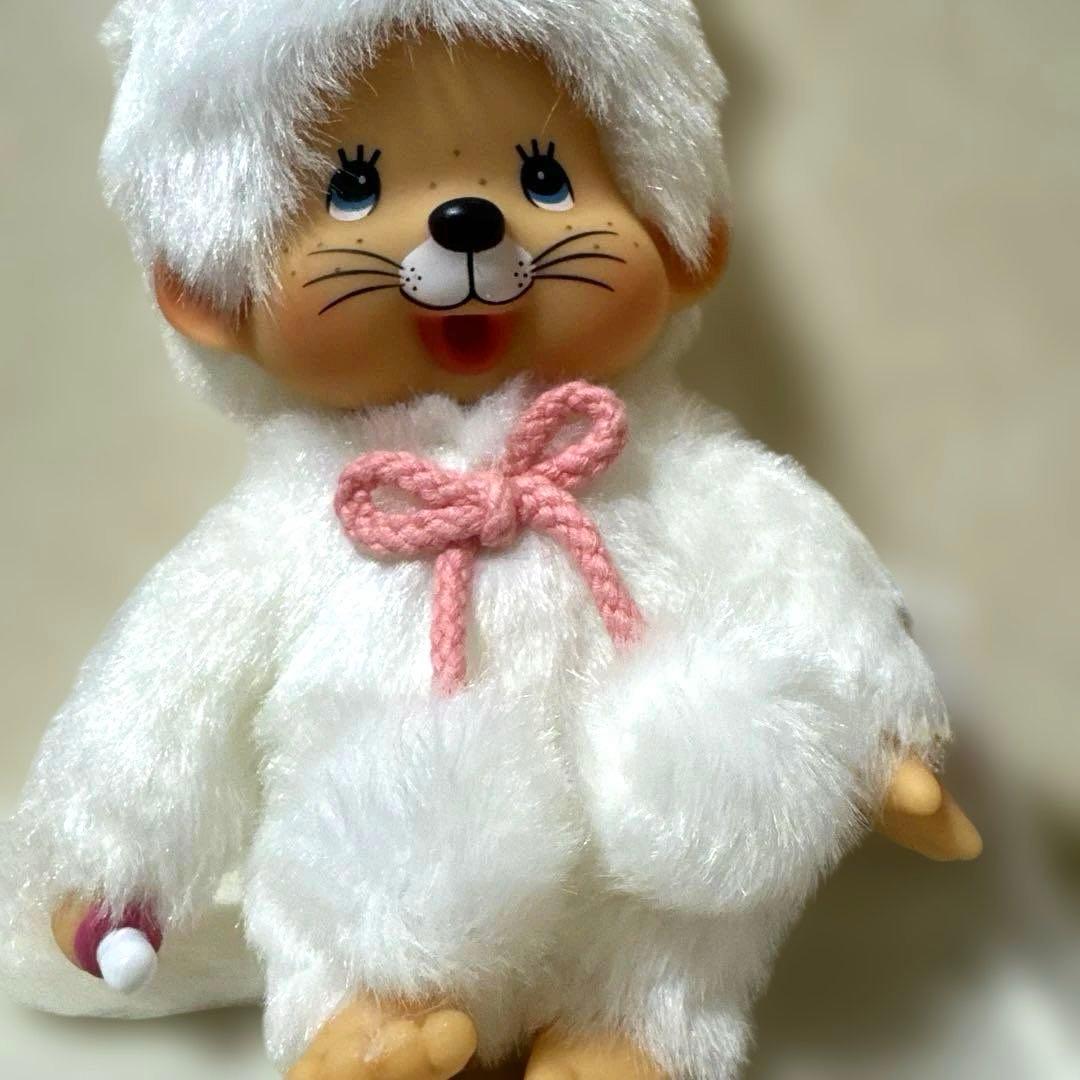 レア EU モンチッチ ホワイトキャット 白い猫 white cat 海外限定