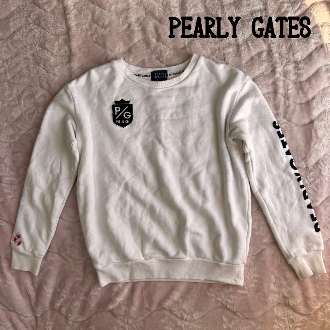 美品》PEARLY GATES トレーナー - メルカリ