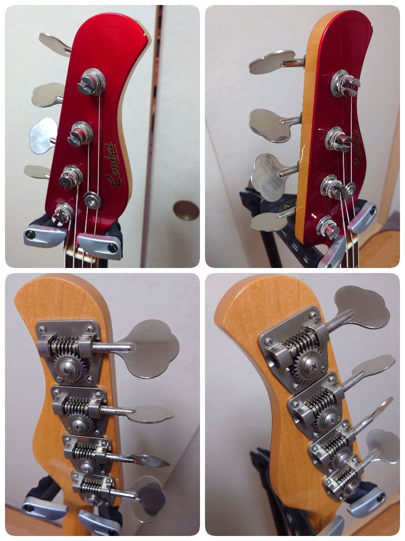 COMBAT パッシブ 4弦ジャズベース ハードケース付き 国産工房系