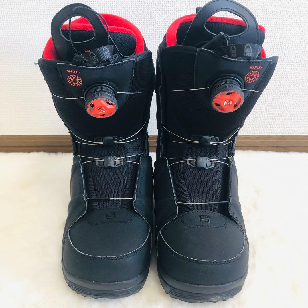 【美品】SALOMON スノボブーツMANTIS BOA 28.5cm