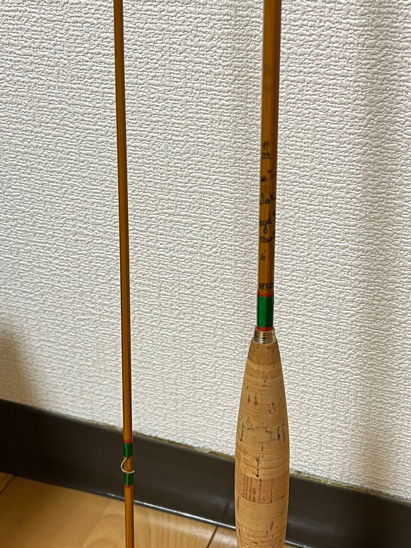 HARDY Palakona Bamboo Rods #3’2? 183cm HardySalmonDeluxeBambooFlyRod-