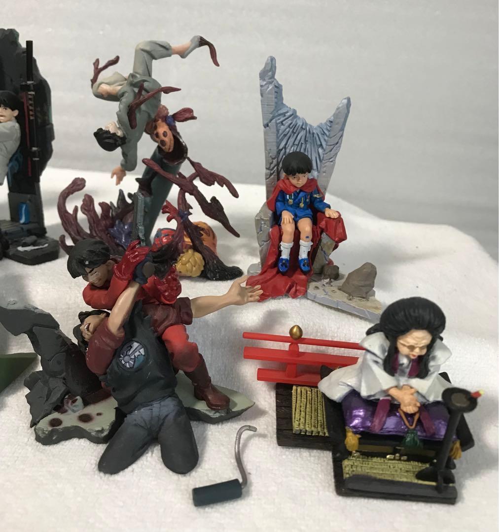 mini Q AKIRA フィギュア 金田とアーシー タカシ 鉄雄 ミヤコ ケイ