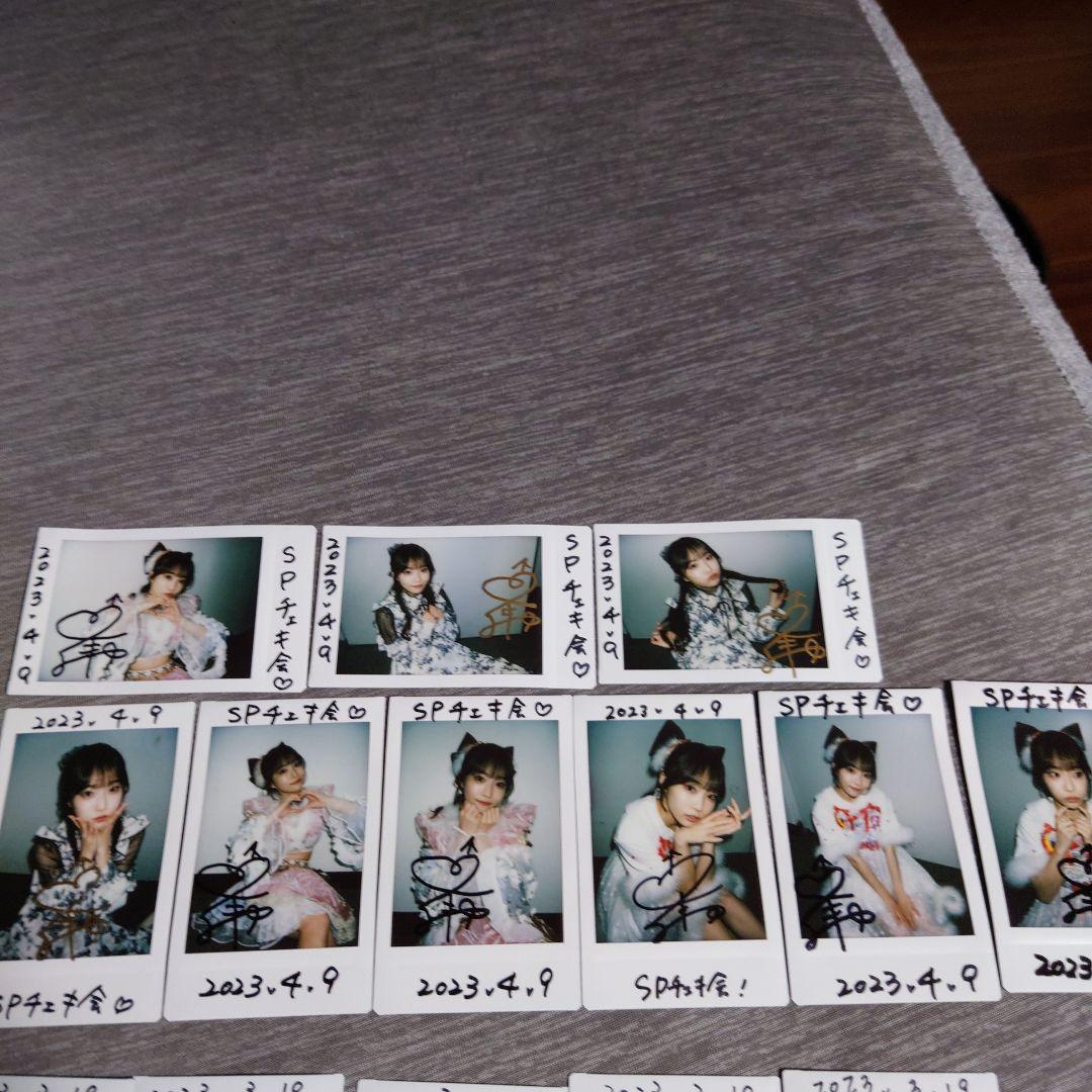 ババババンビ岸みゆ サイン入りチェキ 18枚セット - メルカリ