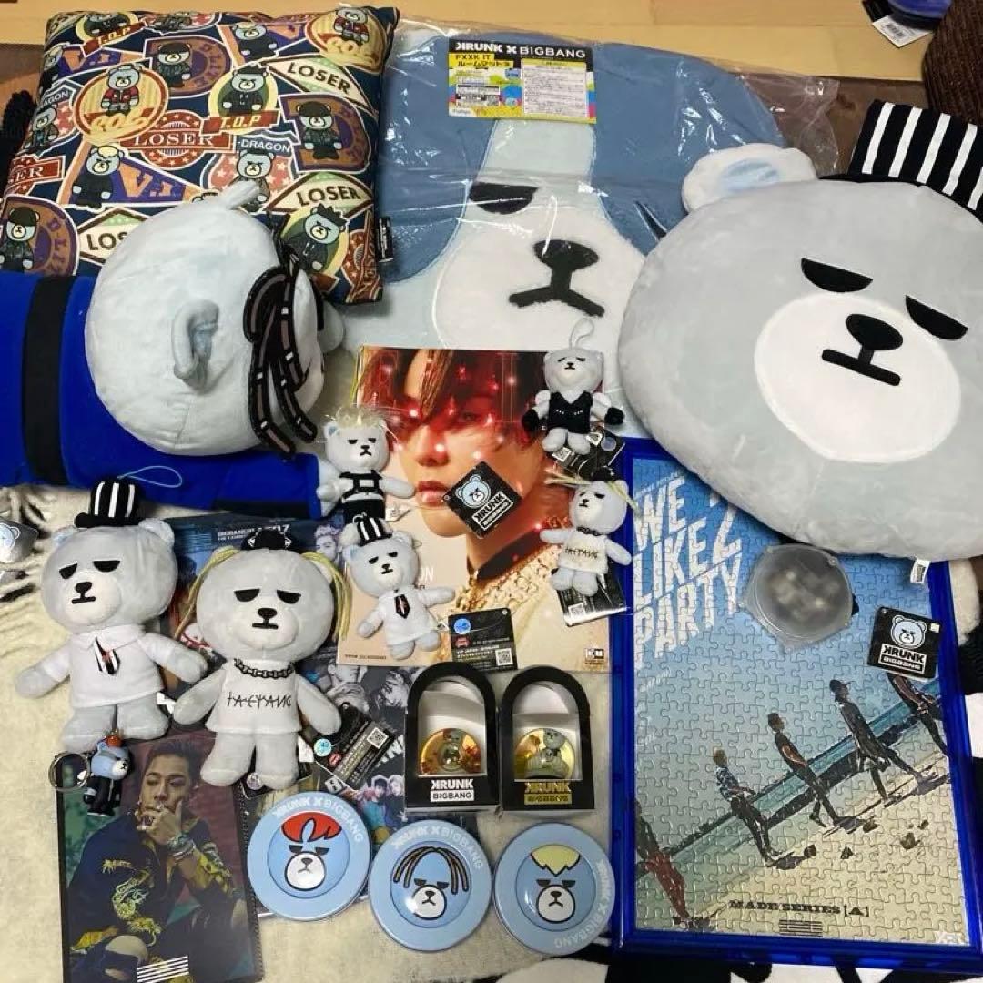 BIGBANG KRUNK ぬいぐるみセット KRUNK×BIGBANG』のアミューズメント施設専用景品の第28弾が登場