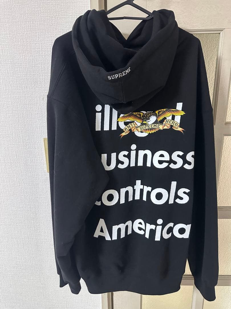 Supreme x ANTIHERO Hooded Sweatshirt 新品 - メルカリ