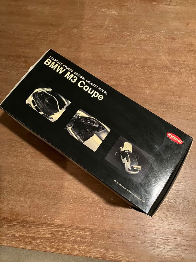 1/18 KYOSHO BMW M3 Coupe WHITE 中古 希少品