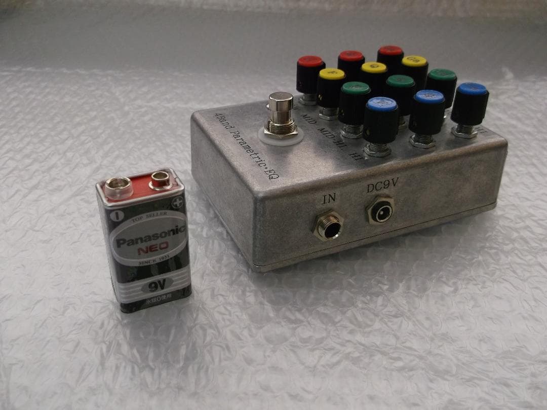 新品マスタリング クオリティ・アナログ小型4バンド パラメトリック イコライザー