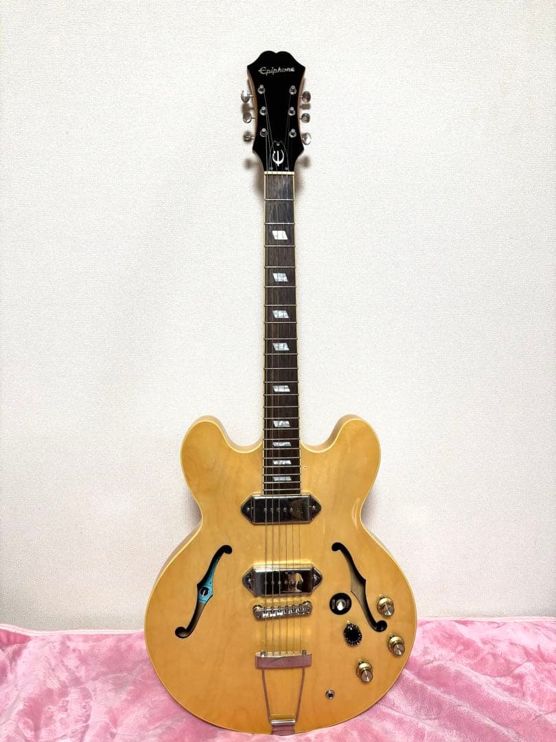 エピフォン カジノ ナチュラルカラー ジョンレノン仕様 - メルカリ
