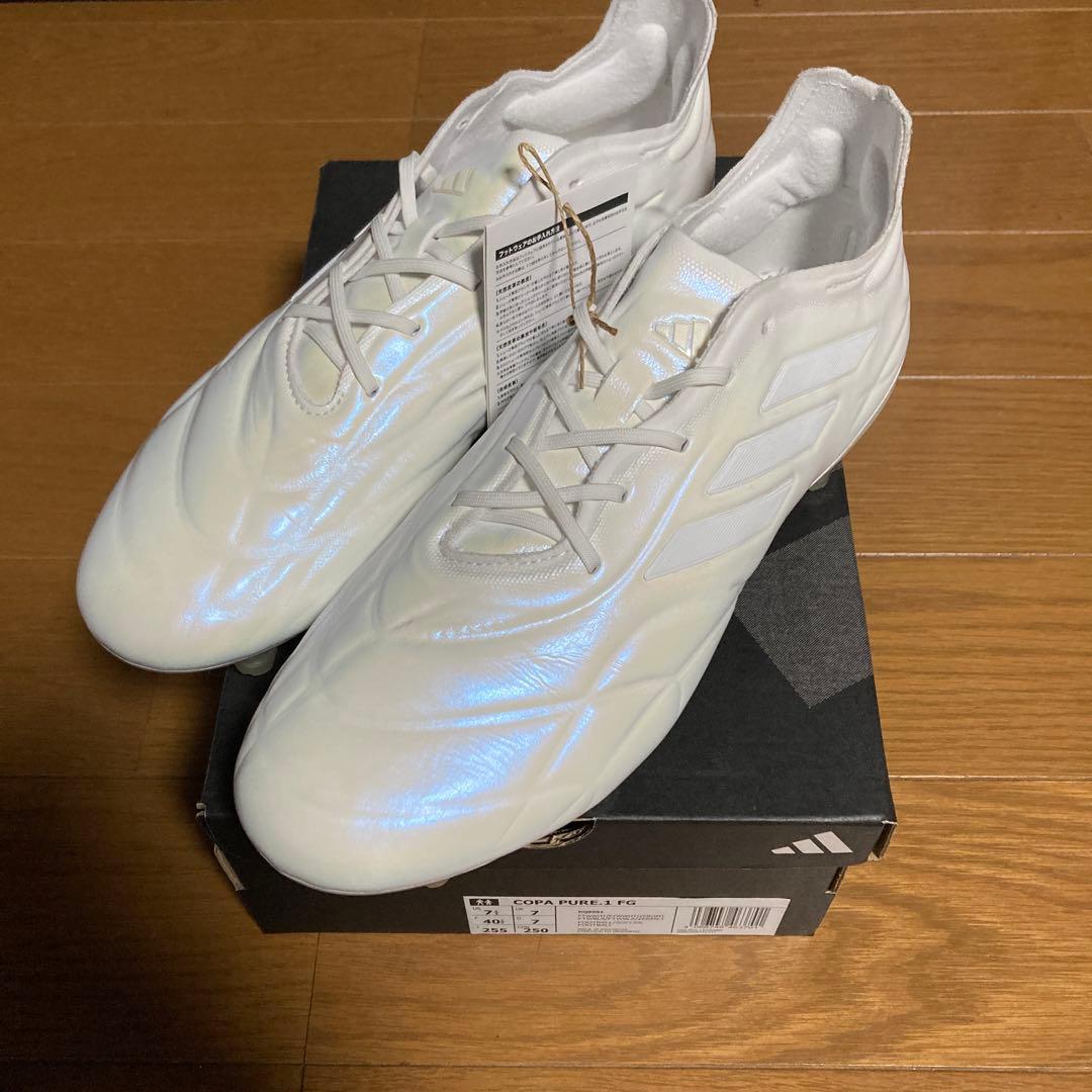 アディダス　コパピュア.１FG 25.5 adidas アディダス コパピュア.1 FG(ホワイト×オレンジ) LZM98 HQ8903