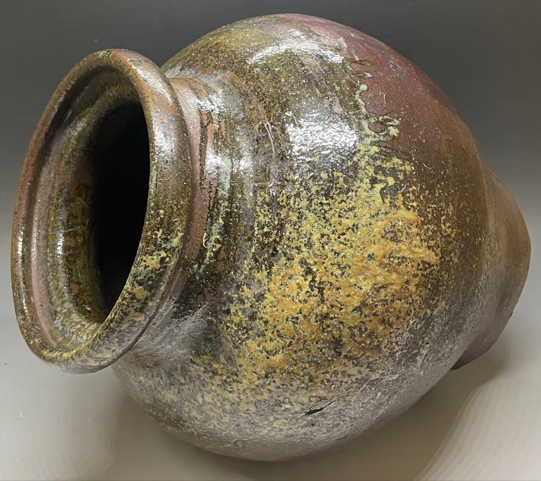 常滑焼 古常滑 灰釉 大壺 h73