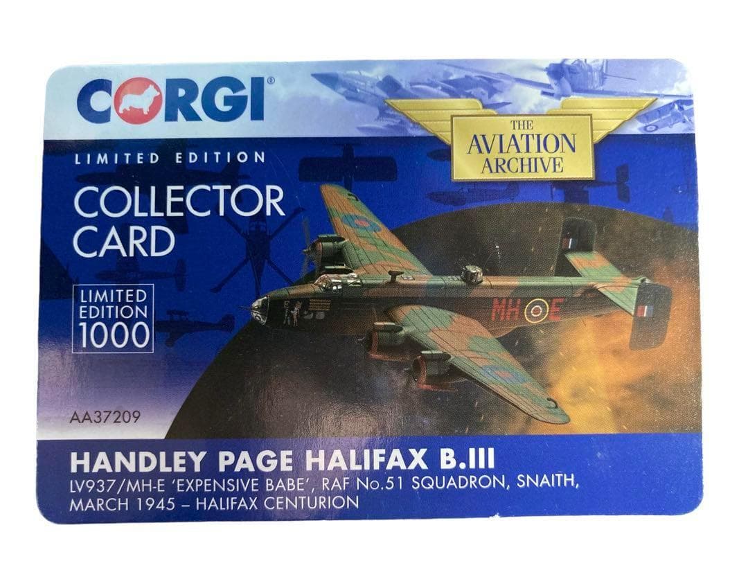 【デッドストック】Corgi ダイカストモデル AA37209 模型 航空機