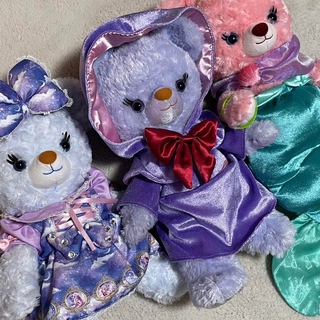 ディズニーストア・貴重ユニベアシティ・アリエルラプンツェルフェアリーゴッドマザー