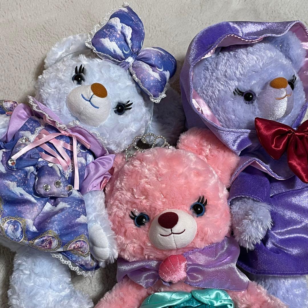 ディズニーストア・貴重ユニベアシティ・アリエルラプンツェルフェアリーゴッドマザー