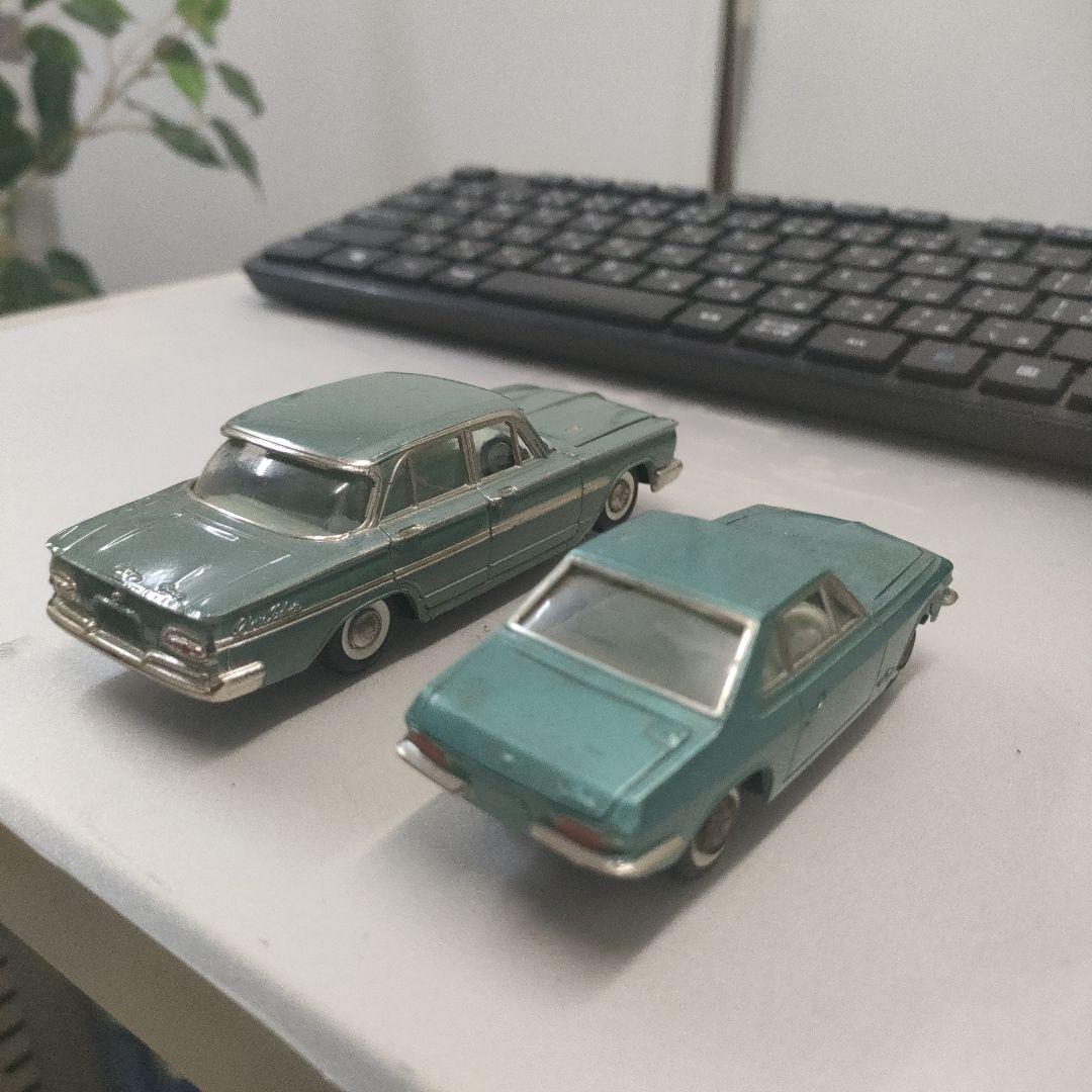 ダイヤペット米澤玩具２台セット　D119-プリンスグロリア　O-137シルビア